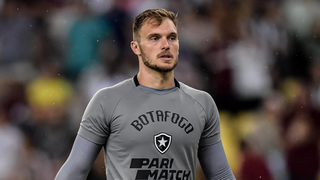 O goleiro Lucas Perri, do Botafogo. (Foto: Thiago Ribeiro/Staff Images)