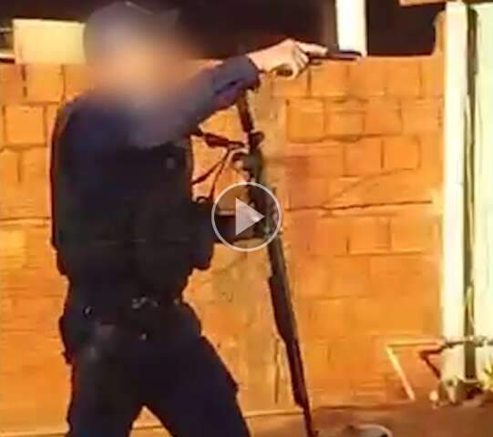 Guarda admite que equipe apontou armas para jovens porque usavam linha chilena