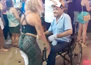 Após meses internado, Edimar celebrou alta dançando em baile