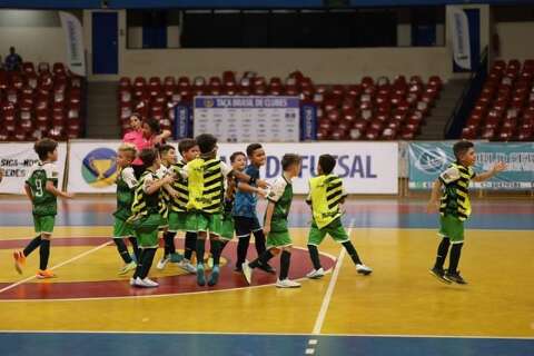 Times de MS avançam às quartas de final da Taça Brasil de Futsal Sub-08