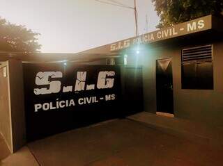 Fachada do SIG, da Polícia Civil, em Três Lagoas (Foto: Divulgação)