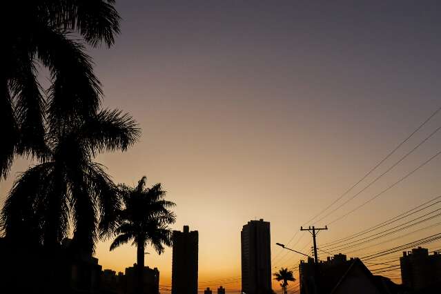 Tempo seco permanece e temperatura pode chegar aos 39ºC em MS