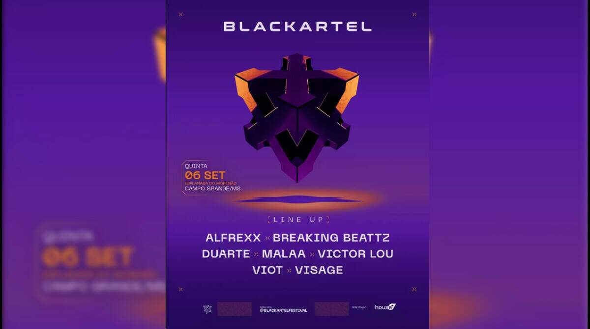 Blackartel Festival traz o melhor do eletrônico para a Capital