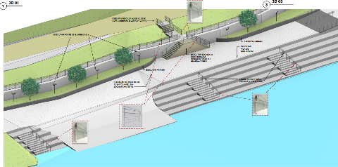 Porto Murtinho terá “praia de concreto” para turista tomar banho no Rio Paraguai