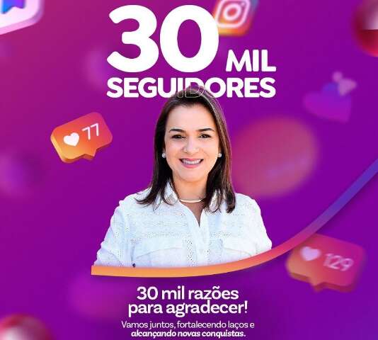 "Influencer", prefeita comemora turbinada no Instagram