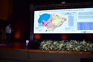 Mapa parcial apresentado em simpósio da Semadesc (Foto: Divulgação/Semadesc)