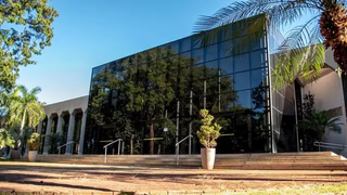Sede do Tribunal de Contas no Parque dos Poderes (Foto: Divulgação TCE/MS)