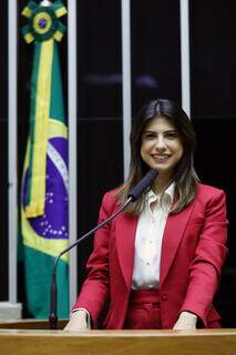 Deputada federal Camila Jara foi a única mulher eleita da bancada federal nas últimas eleições (Foto: Câmara dos deputados)