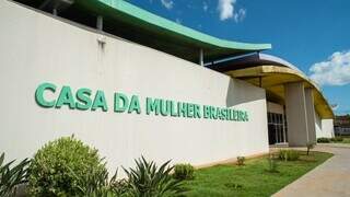 Fachada da Casa da Mulher Brasileira, localizada no Jardim Imá. (Foto: Arquivo)