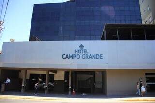 Antigo Hotel Advanced agora se chama Hotel Campo Grande. (Foto: Paulo Francis)