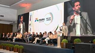 Cerimônia de lançamento do programa “Itaipu Mais que Energia” investirá quase R$ 1 bilhão em 434 municípios do PR e MS (Foto: Ascom Itaipu)