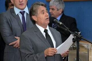 Antonio Cruz durante exercício do mandato de vereador em Campo Grande (Foto: Divulgação)