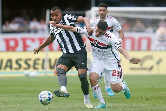 Na abertura do returno, S&atilde;o Paulo e Botafogo empatam sem gols 