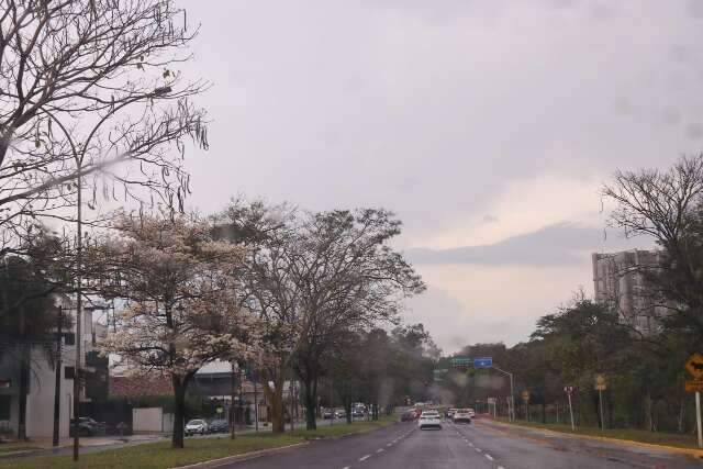 Pancada de chuva volta &agrave; Capital e deve seguir amanh&atilde;; mas frio s&oacute; no dia 29