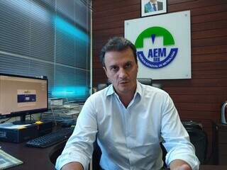 Marcos Derzi, diretor-presidente do Inmetro/MS, em entrevista ao Campo Grande News (Foto: Bruna Marques)