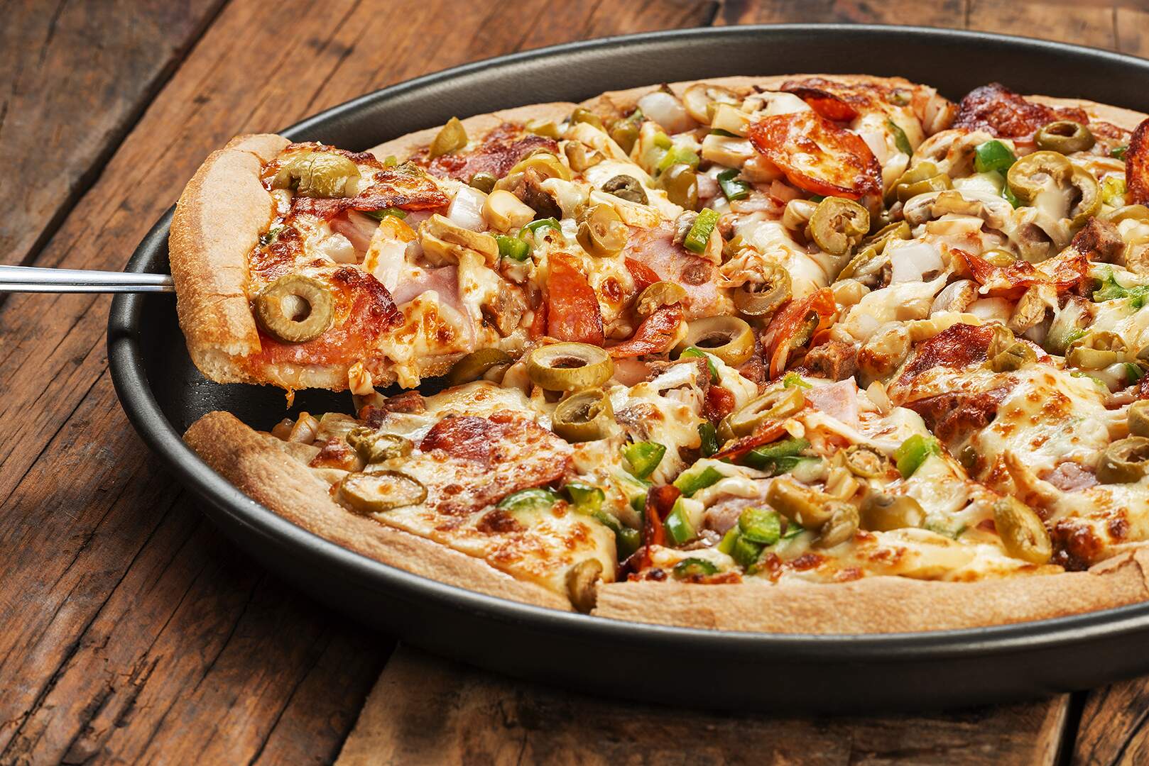 Smoked Rib Pizza - Super Pizza Pan