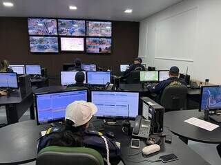 Centro de Operações da Guarda Civil Metropolitana em Campo Grande (Foto: Divulgação/Prefeitura de Campo Grande)