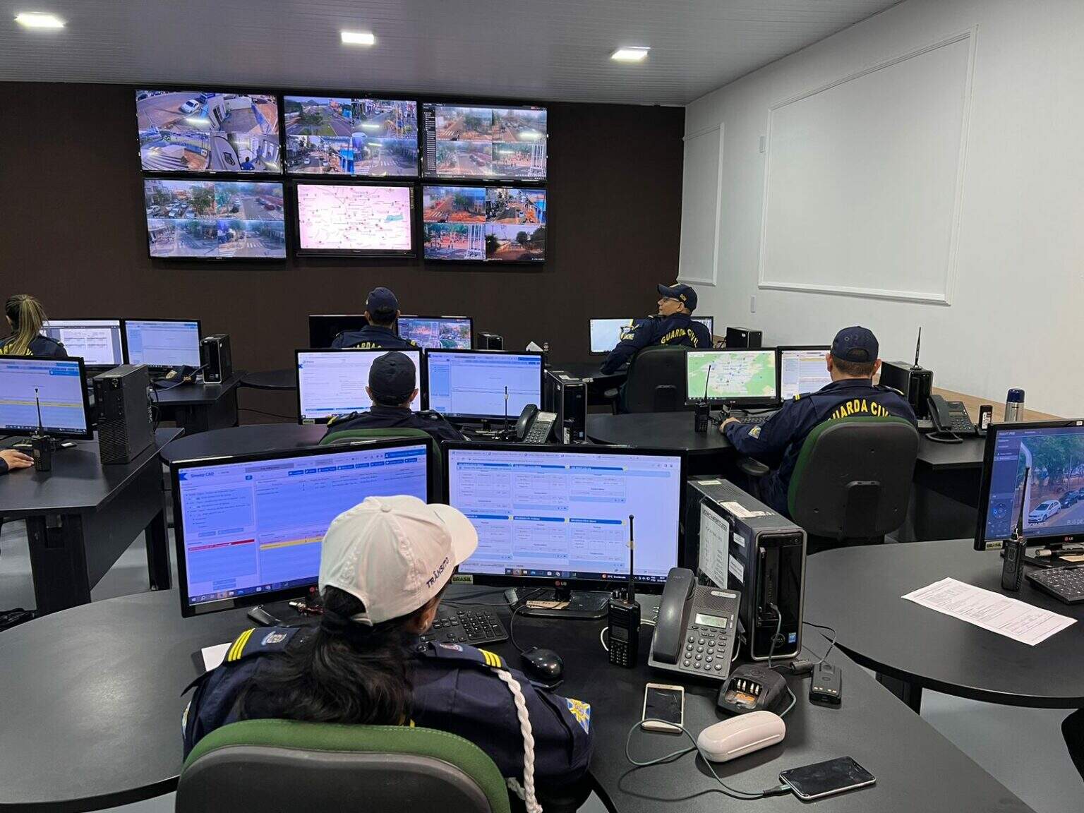 Revitalização de centro de controle da GCM é entregue em Campo Grande 