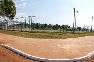 Campo do Bairro Moreninha III, onde o jogo acontecerá (Foto: Divulgação)