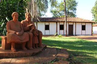 Fazenda Bálsamo, antiga casa do fundador José Antônio Pereira (Foto: Campo Grande News/Arquivo)