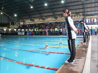 Piscina do Rádio Clube de Campo Grande (Foto: Divulgação/Rádio Clube)