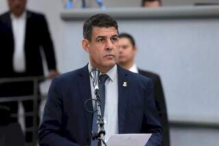 Vereador Roberto Avelar, o &#34;Beto&#34; (PSD), durante sessão na Câmara Municipal (Foto: Izaías Medeiros/CMCG)