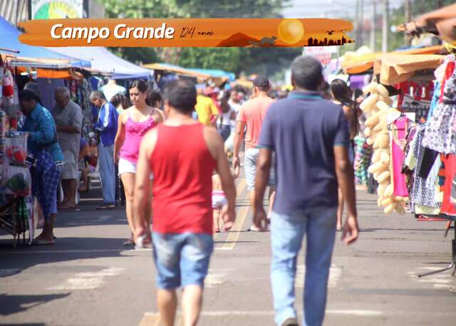 Da Feira do Guanandi &agrave; Pra&ccedil;a Ary Coelho, cidade tem diversas &#039;caras&#039;