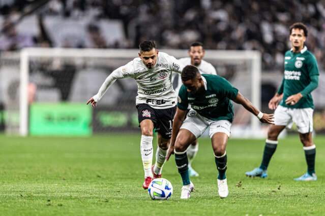 Corinthians e Goi&aacute;s empatam em jogo disputado na Neo Qu&iacute;mica Arena