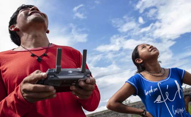 Ind&iacute;genas aprender&atilde;o a operar drones para ajudar a detectar inc&ecirc;ndios em MS