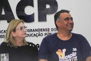 À direita, o presidente da ACP, Gilvano Bronzoni (Foto: Juliano Almeida)