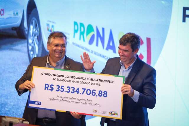 Fl&aacute;vio Dino confirma R$ 200 milh&otilde;es a MS, com prioridade em defender fronteira