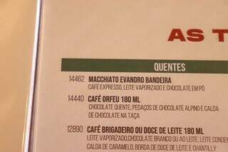Evandro Bandeira entrou na lista de novas bebidas da padaria. (Foto: Paulo Francis)