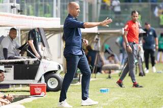 Técnico Pepa comandando o Cruzeiro em jogo no Independência (Foto: Staff Images/Cruzeiro)