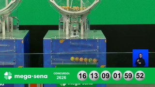 Bolas numeradas em globo utilizado para sorteio da estatal. (Foto: Reprodução/Caixa)