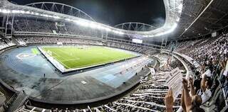 Estádio Nilton Santos será o palco do clássico nesta noite no Rio de Janeiro (Foto: Divulgação/Botafogo)