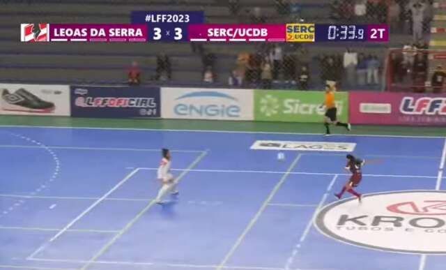 Com gola&ccedil;o a 30 segundos do fim, Serc/UCDB vence time de SC e segue vivo na Liga