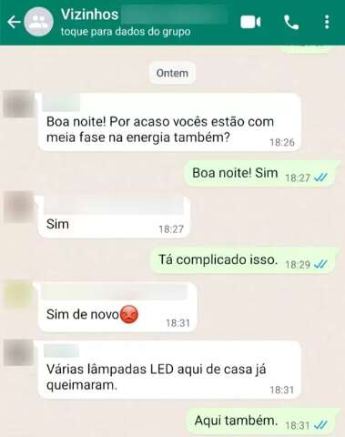 Com energia oscilando h&aacute; semanas, moradores t&ecirc;m eletrodom&eacute;sticos queimados