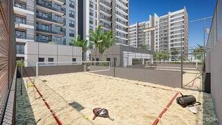 Arbo foi projetado com quadras de beach tennis e vôlei de praia. (Foto: Divulgação)