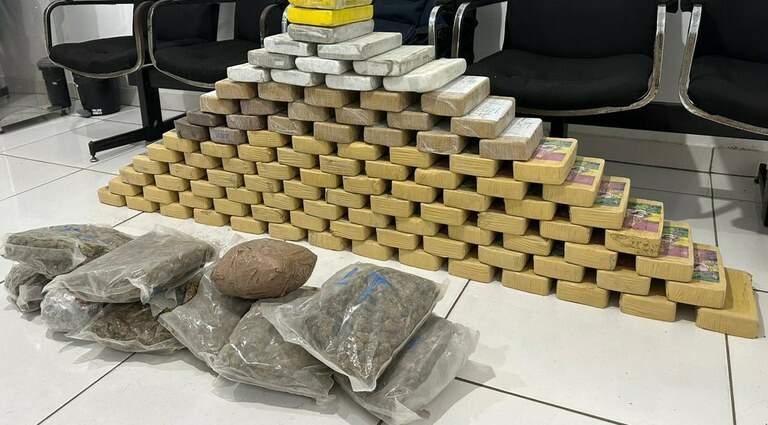 Homem é preso ao transportar cocaína avaliada em R$ 2,7 milhões