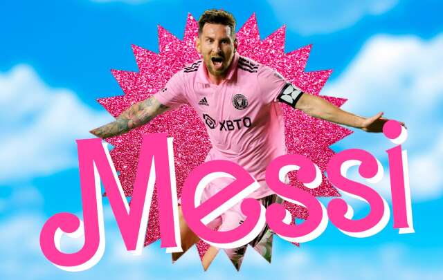 N&atilde;o &eacute; a Barbie, a febre da camiseta rosa &eacute; o time do Messi 