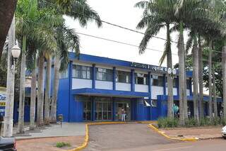 Fachada do Hospital da Vida, em Dourados, maior hospital do município (Foto: Aparecido Frota/Prefeitura de Dourados)
