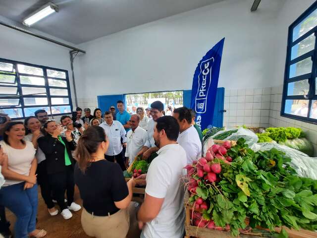 Central revitalizada vai armazenar 20 toneladas de alimentos