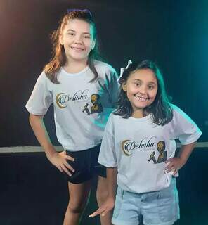 Irmãs vão interpretar Delinha no musical que estreia em outubro (Foto: Arquivo pessoal)
