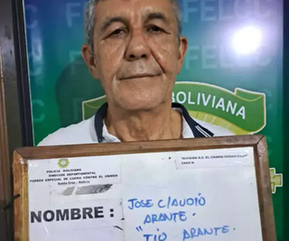 Tio Arantes foi preso em 6 de setembro na Bolívia. (Foto: Direto das Ruas)