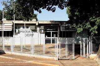 Sede da Derf na Vila Sobrinho, em Campo Grande. (Foto: Paulo Francis/Arquivo)