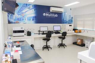 Hoje a Multilab tem Núcleo Técnico Avançado, com a possibilidade de entrega de exames em 4 horas. (Foto: Juliano Almeida)