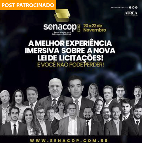 Senacop traz maior evento do País sobre nova Lei de Licitações 