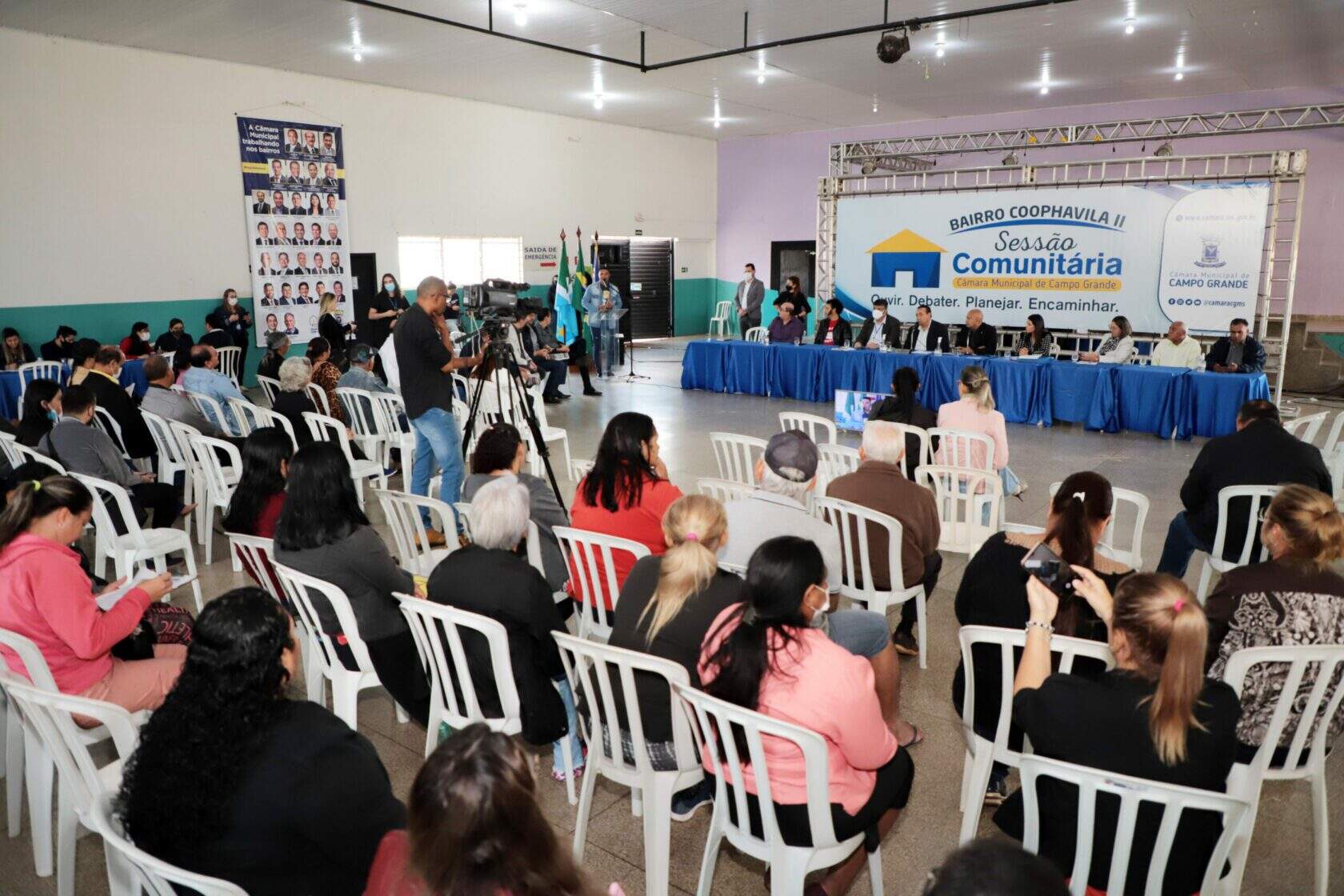 Vereadores adiam primeira Câmara Comunitária do ano em bairro da Capital