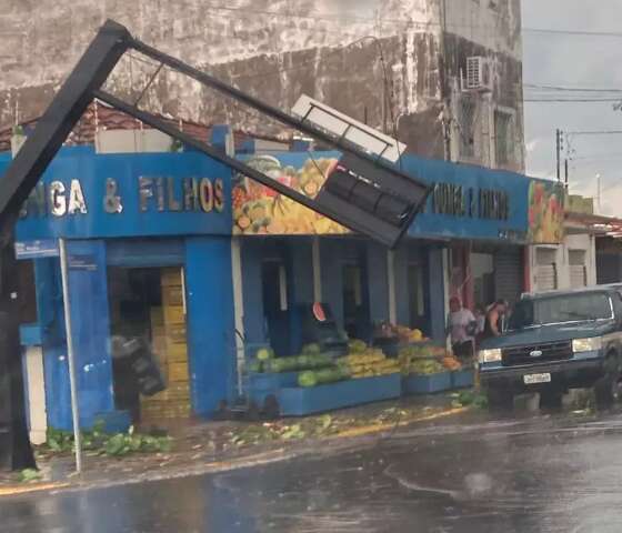 Inmet renova alerta de temporal e Corumb&aacute; est&aacute; na lista novamente 