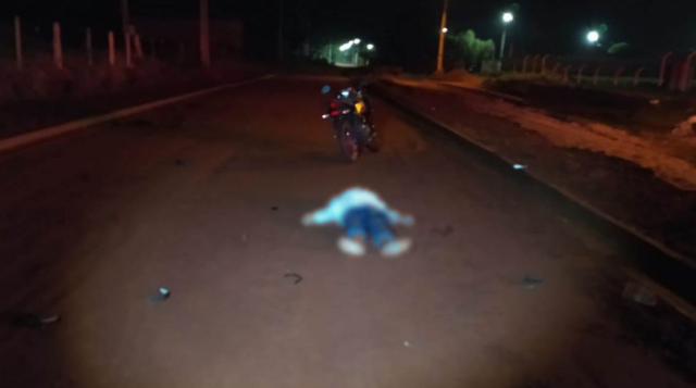 Motociclista cai em trecho de obras na cidade, quebra o pesco&ccedil;o e morre 